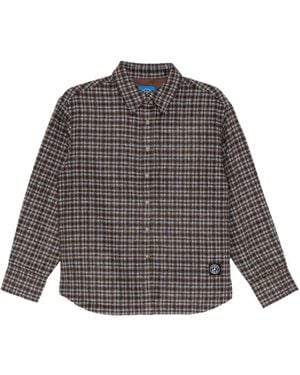 SPORT b. by agnès b. Flannel Shirt Jacket - Grey