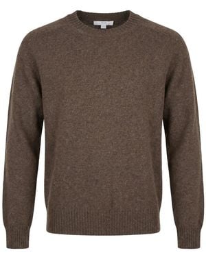 Malo Cashmere Crew-Neck Sweater - Brown