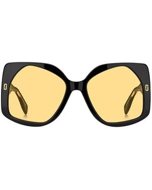 Marc Jacobs Square-Frame Sunglasses - Black