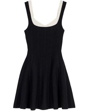 Maje Short 2-In-1 Effect Dress - Black