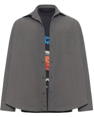 Balenciaga X Automobili Lamborghini レイヤード シャツ - グレー