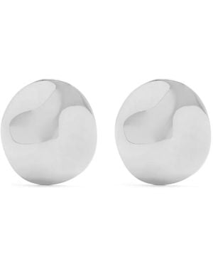 Ben-Amun Boucles D'Oreilles À Design Oversize - White