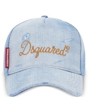DSquared² Embroidered Baseball Cap - Blue