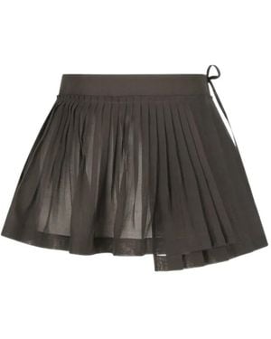 Amomento Pleated Belt - Brown