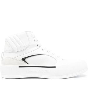 McQueen Oversized Sneakers - White