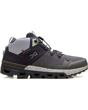 On Shoes Cloudtrax "Ink Frost" Trainers - Black