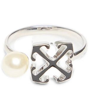 Off-White c/o Virgil Abloh Arrow Ring - White