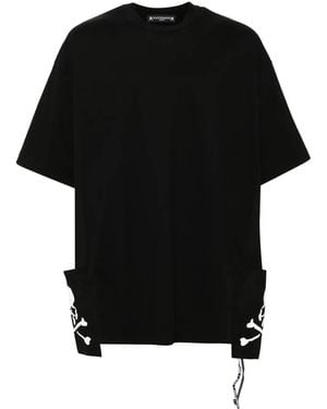 MASTERMIND WORLD Logo Print Short Sleeves T-Shirt - Black