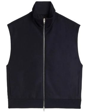 Jil Sander Chaleco Acolchado - Azul