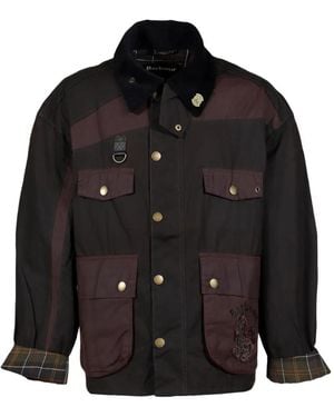 Feng Chen Wang X Barbour Chest-Pocket Jacket - Black