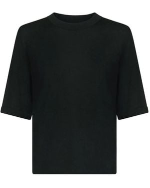 Loulou de Saison Nala Lds Cashmere T-Shirt - Black