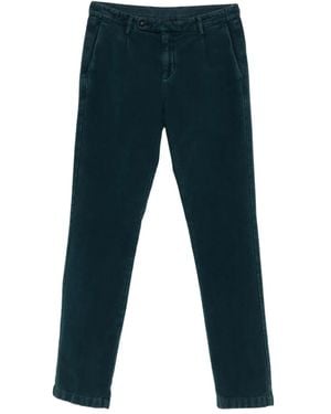 Massimo Alba Plissierte Hose - Blau