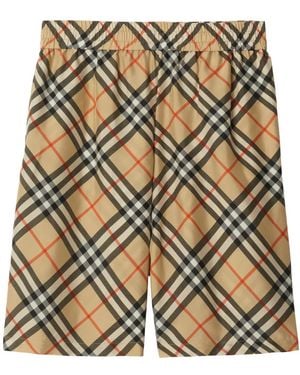 Burberry ヴィンテージチェック ショートパンツ - ナチュラル