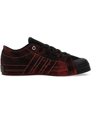 Y-3 Tie-Dye Detail Sneakers - Brown