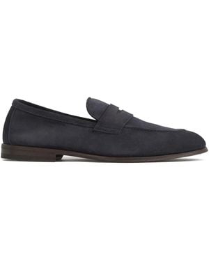 Henderson Suede Loafers - Blue