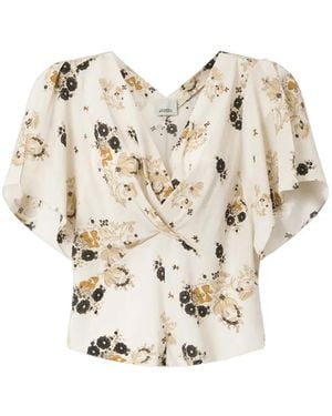 Isabel Marant Faljane Top - Natural