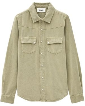 Ba&sh Jada Front-Pocket Button-Fastening Shirt - Green