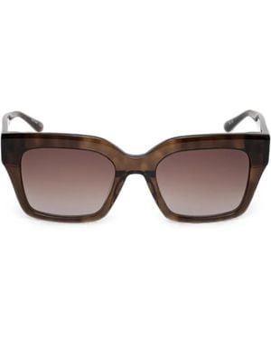 Barbour Square-Frame Sunglasses - Brown