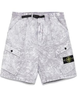 Stone Island Paracadute Shorts - Grey