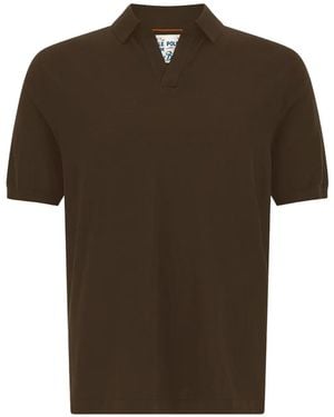 MC2 Saint Barth Sloan Short-Sleeve Polo Shirt - Brown