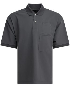 Daiwa Pier39 Double-Pocket Polo Shirt - Black