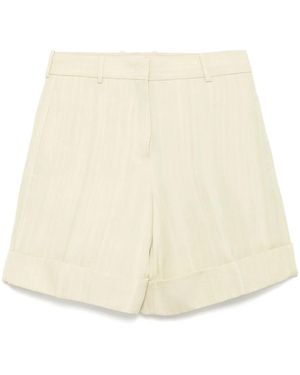 Jil Sander Tailored Shorts - Natural
