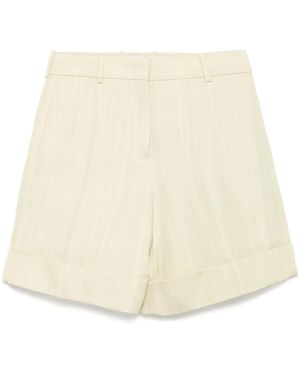 Jil Sander Tailored Shorts - Natural