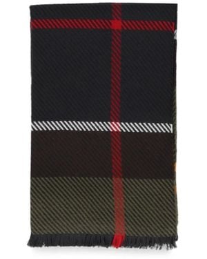 Barbour Écharpe Blair À Motif Tartan - Noir