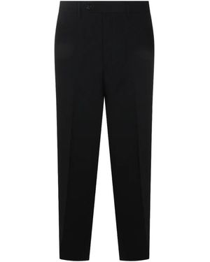 Berwich Pressed-Crease Pants - Black