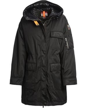 Parajumpers Hooded Pocket Jacket - Black