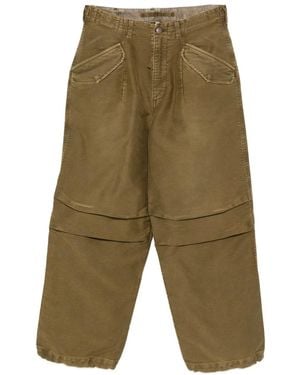 R13 Cotton Trousers - Green