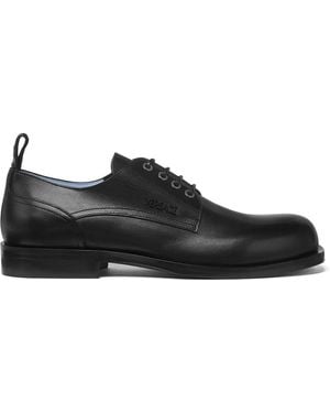 Versace Metropoli Derby Shoes - Black