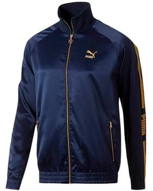 PUMA Sweat Luxe À Fermeture Zippée - Blue