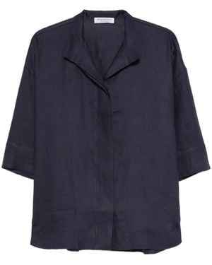 Amina Rubinacci Emma Shirt - Blue