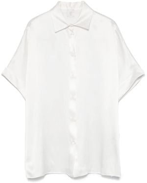 Eleventy Silk Shirt - White