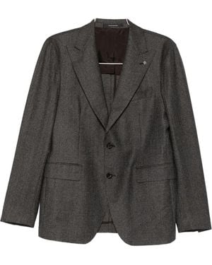 Tagliatore Herringbone Suit - Grey