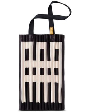 MULTITUDES BAGS Mondello Pleated Tote Bag - White