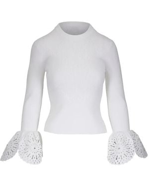Jonathan Simkhai Elyse Long-Sleeves Blouse - White
