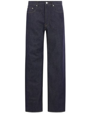 JW Anderson Five-Pockets Straight Jeans - Blue