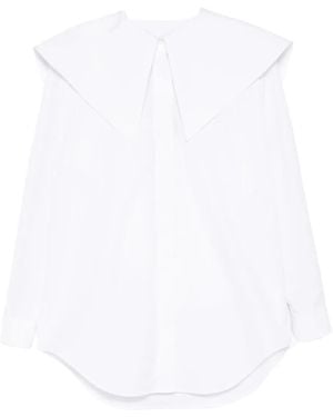 Viktor & Rolf Volant-Detail Shirt - White