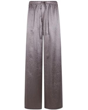 Filippa K "Eve" Draped Trousers - Purple