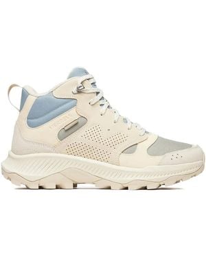Merrell Tempo Sol Mid Wp Perforated Hiking Boots - White