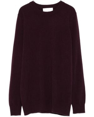 Lisa Yang Round-Neck Cashmere Sweater - Purple