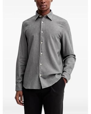 Marc O' Polo Button-Up Shirt - Grey