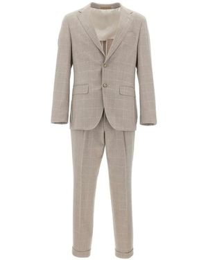 BOSS Two-Piece Slim-Fit Suit - Natural