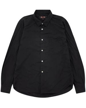 COMME DES GARÇON BLACK Pocket Collared Shirt - Black