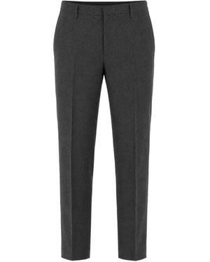 Corneliani Pantalon À Motif Cc Collection Reward - Gray