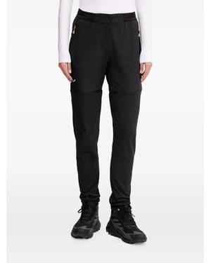 Salewa Logo-Print Performance Trousers - Black
