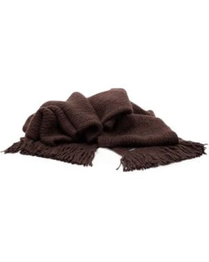 Alanui Fringed Scarf - Brown