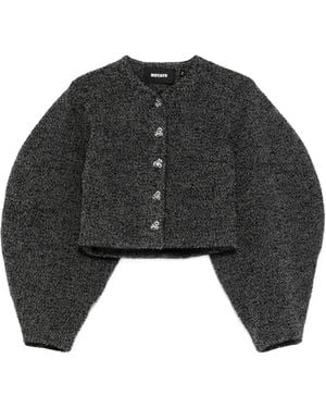 ROTATE BIRGER CHRISTENSEN Bouclé Jacket - Black